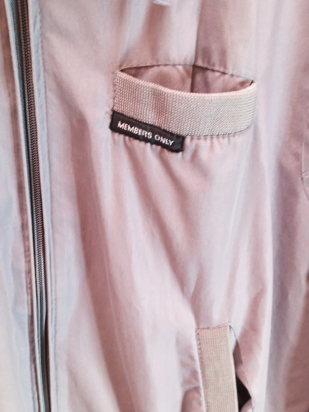 Members Only Light Gray  Lightweight Jacket